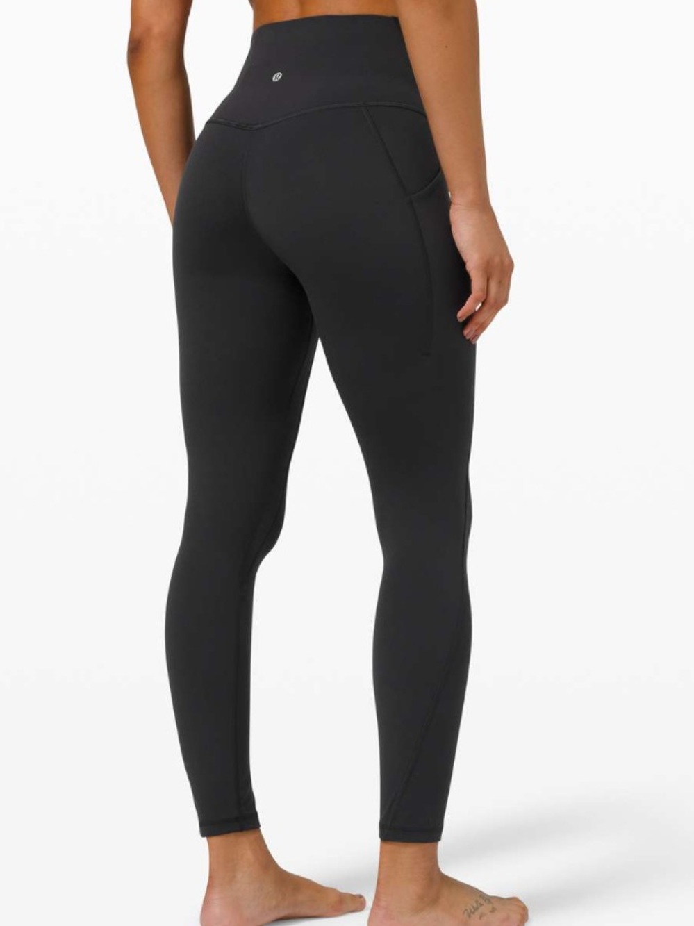 Lululemon Align High-Rise Legging 25" pockets black size 4 Align Tank size 6 GUC - Picture 14 of 16